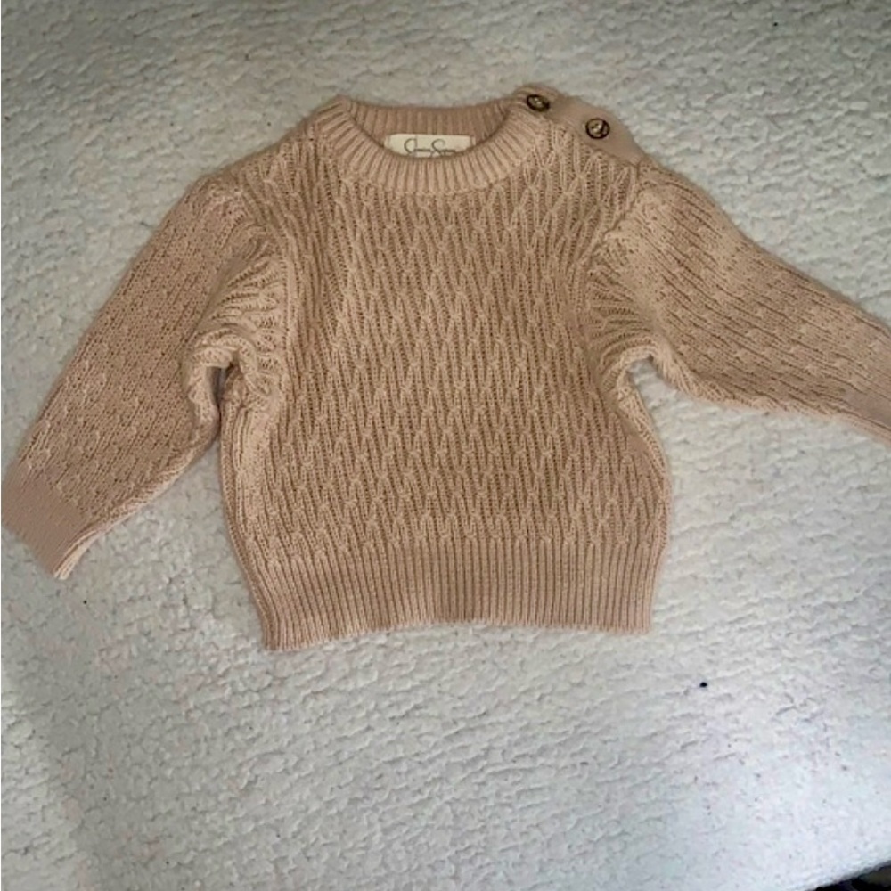 Jessica Simpson Kids Tan Knit Sweater